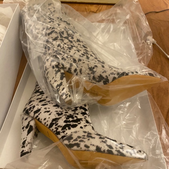 Maryam Nassir Zadeh Gazelle Pony Kline Boot SZ 37 - Picture 2 of 12